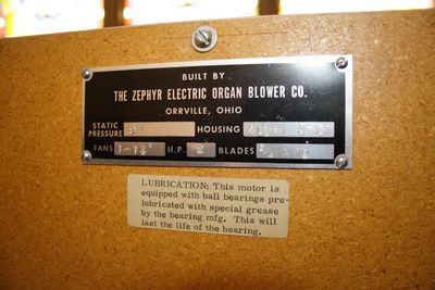 blower label