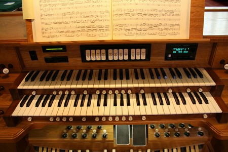 organist's view